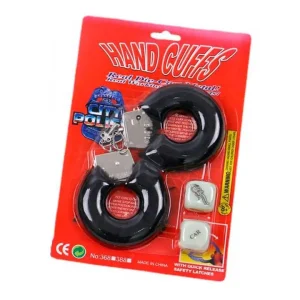 Набір махрові наручники + кубики