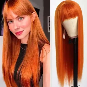 Перука руда 70см