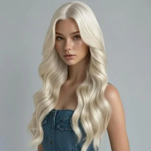 Перука блонд 70см