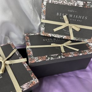 Коробка для подарунка чорна