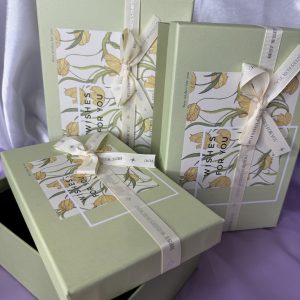 Коробка для подарунка зелена